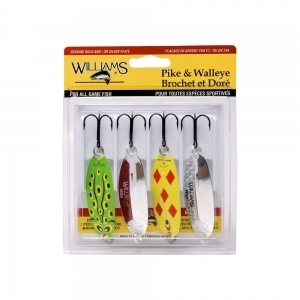 Набор блесен Williams 4-PW Pike&Walleye