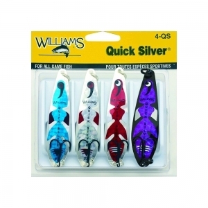 Набор блесен Williams 4-QS Quick Silver 4-pack