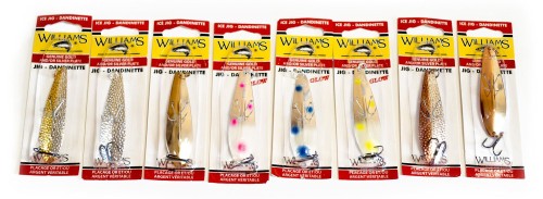 Рыболовный набор Восемь блесен Williams Ice Jig J60