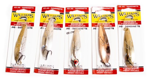 Рыболовный набор Десять блесен Williams Ice Jig 60