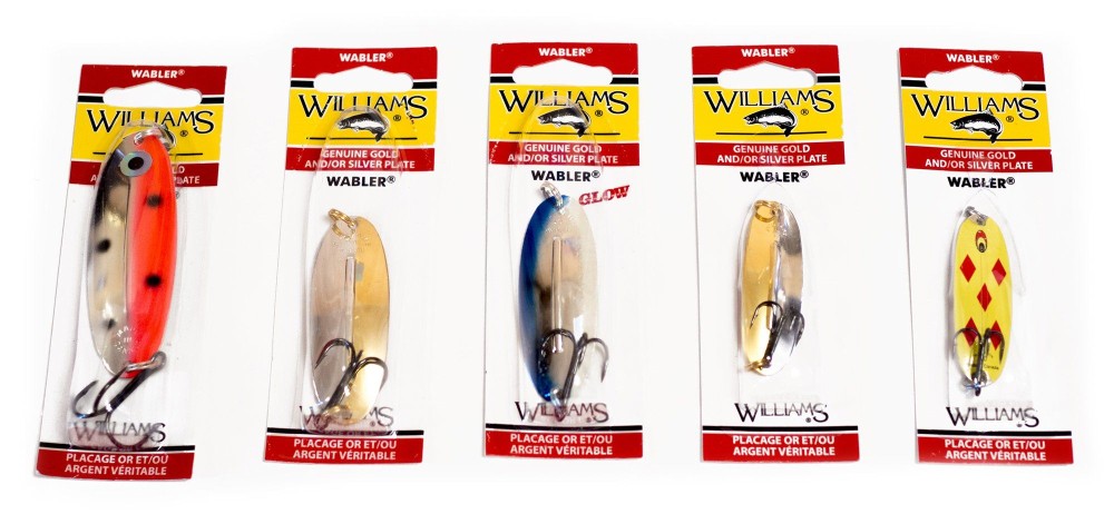 Набор блесен для рыбака Williams Wabler W40 W50 W60