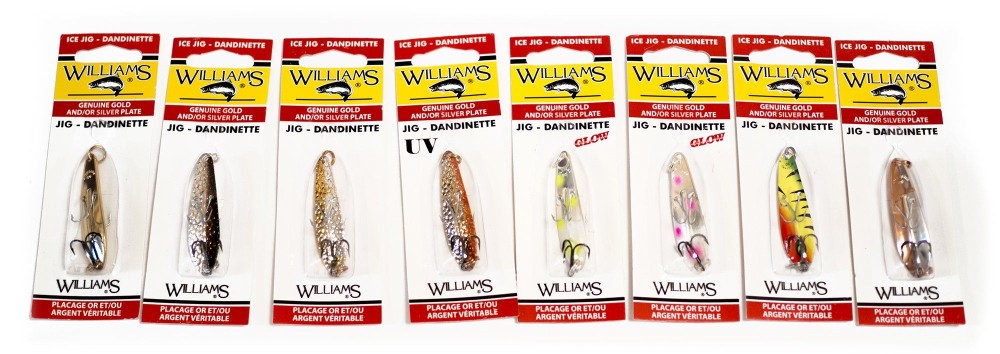 Рыболовный набор Восемь блесен Williams Ice Jig J50