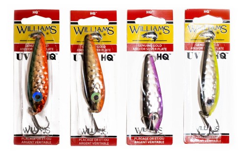 Рыболовный набор блесен Williams HQ-UV HQR35 8шт