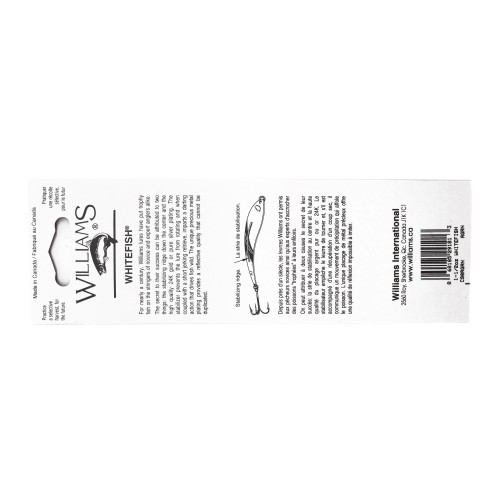 Williams Whitefish C90RGRN 42г