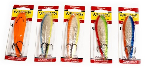 Рыболовный набор Десять блесен Williams Whitefish C70