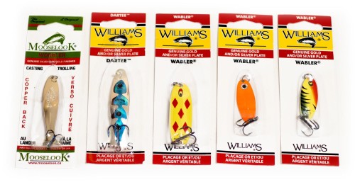 Рыболовный набор блесен Williams Большой Форелевый №1