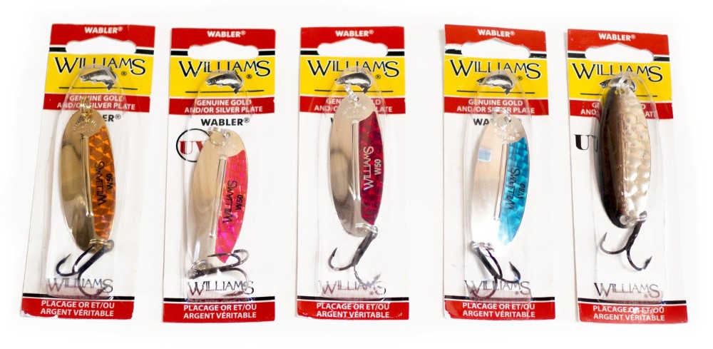 Рыболовный набор Десять блесен Williams Wabler W50 Classic