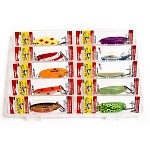 Рыболовный набор Десять блесен Williams Wabler W50 Color