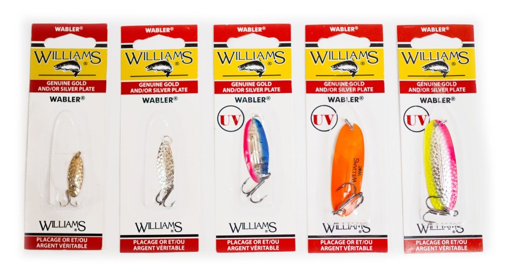 Рыболовный набор Десять блесен Williams Wabler