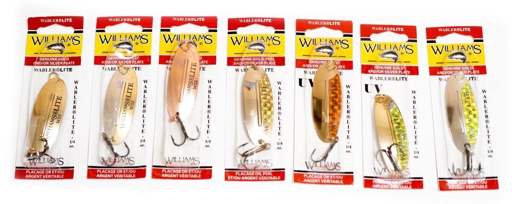 Рыболовный набор Двенадцать блесен Williams Wabler Lite W55