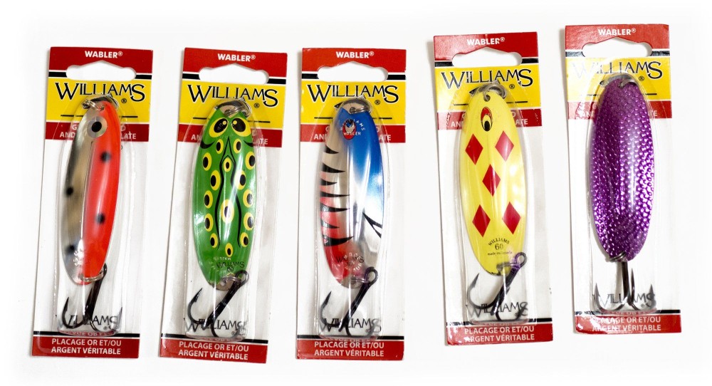 Рыболовный набор Десять блесен  Williams Wabler W60 Color