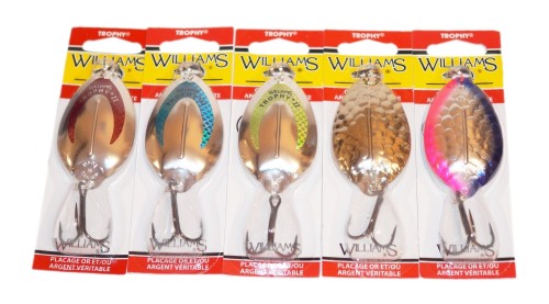 Рыболовный набор блесен Десять щучьих блесен Williams Trophy №1