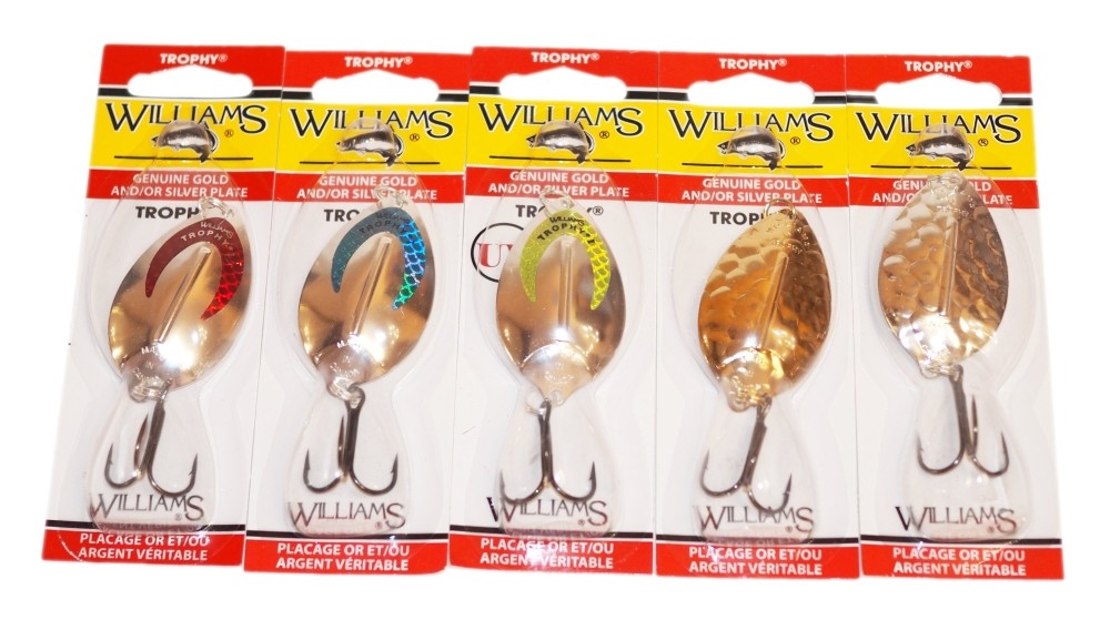 Рыболовный набор блесен Десять щучьих блесен Williams Trophy №1