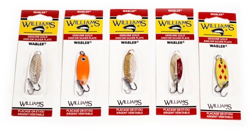 Рыболовный набор Десять блесен Williams Wabler W30