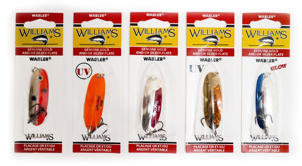 Большой рыболовный набор Двадцать блесен Williams Wabler W40