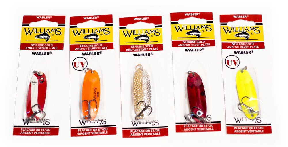 Рыболовный набор Десять блесен Williams Wabler W40