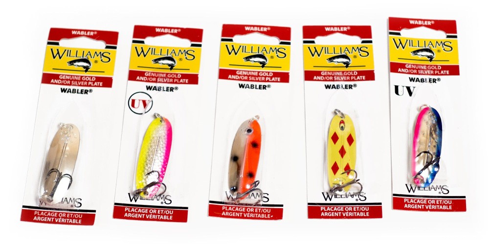 Рыболовный набор Десять блесен Williams Wabler W40