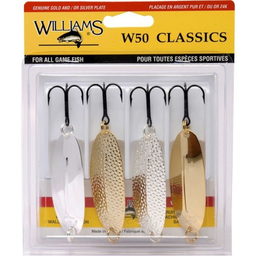 Набор блесен Williams 4-50 W50 Wablers