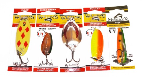 Рыболовный набор блесен Williams Большой Щучий №2