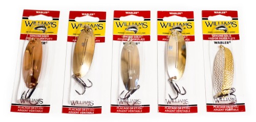 Рыболовный набор Десять блесен Williams Wabler W50 Classic