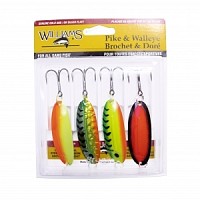 Набор блесен Williams Wabler 4PW2